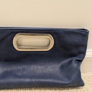 Navy purse